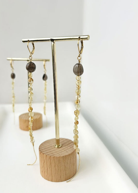 Pendientes cuarzo