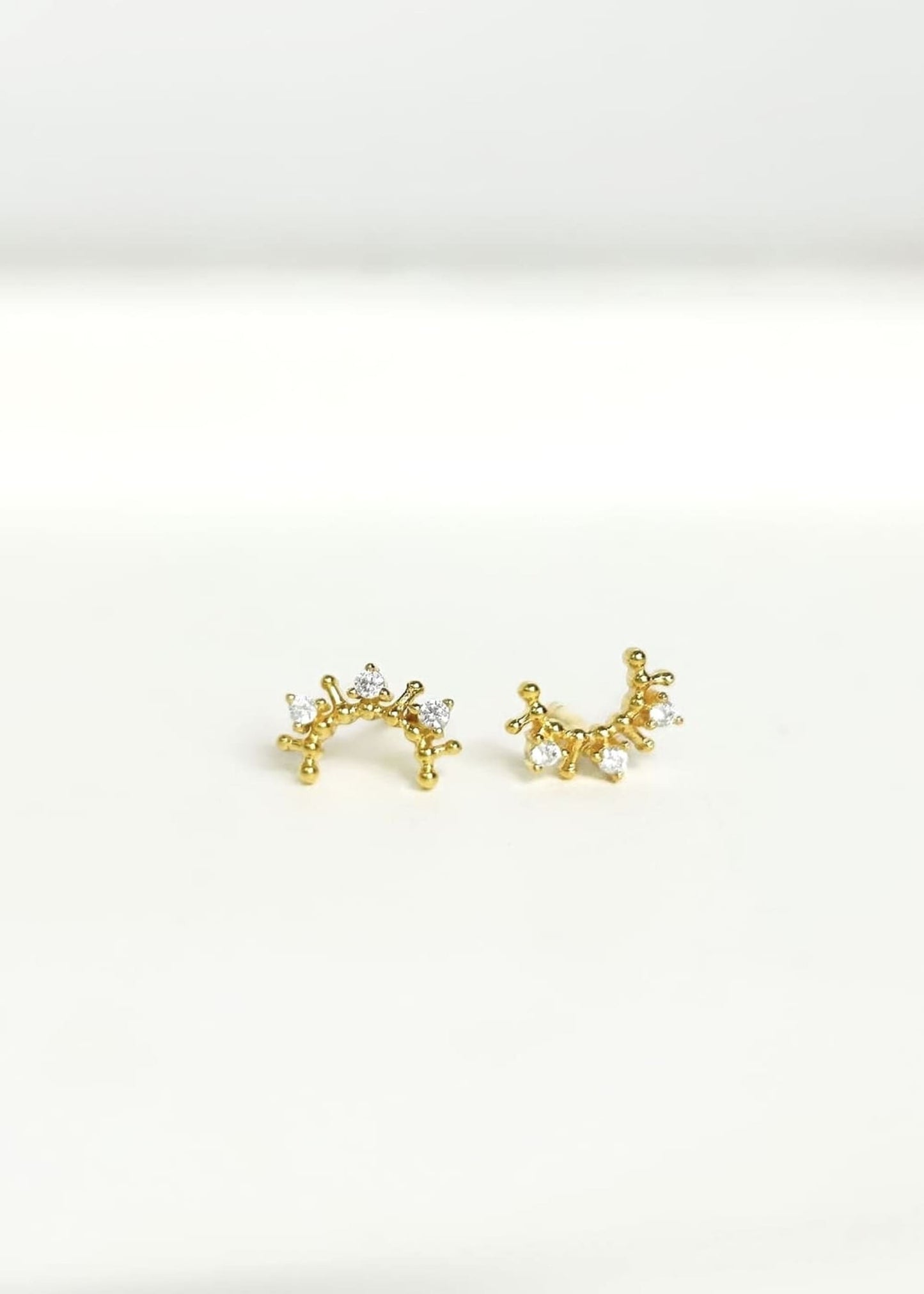 Pendientes media luna