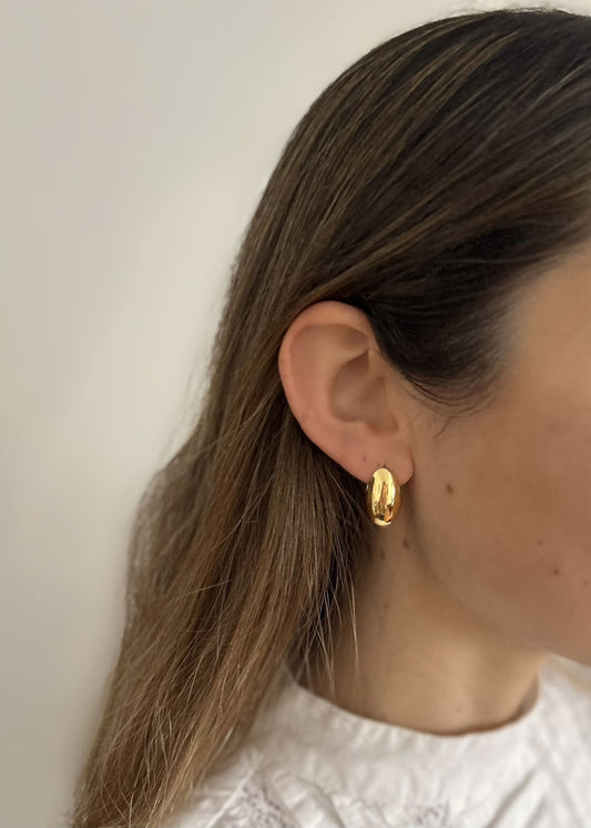 Pendientes ovalados