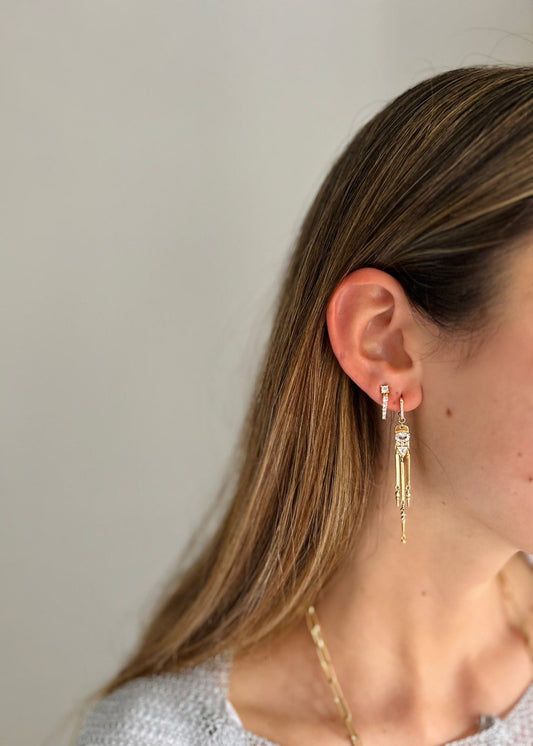 Pendientes Plata y Circonitas