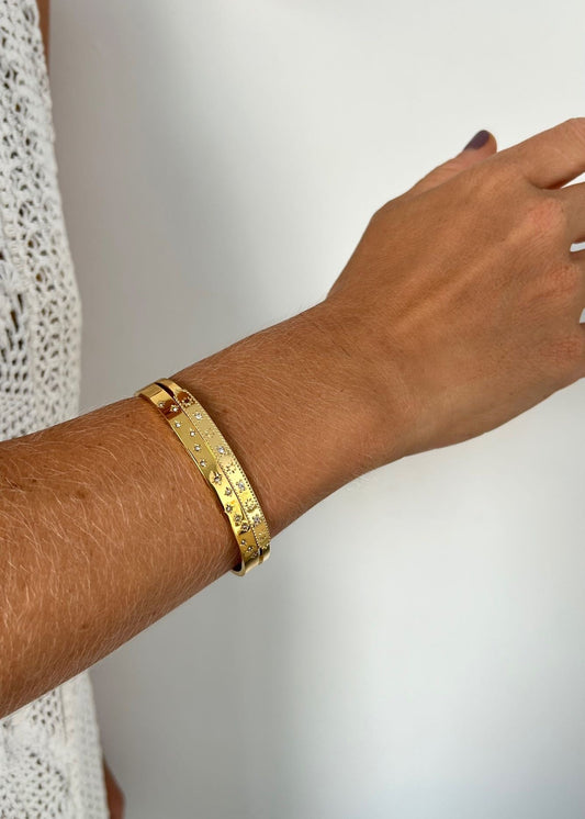 Pulsera esclava circonitas