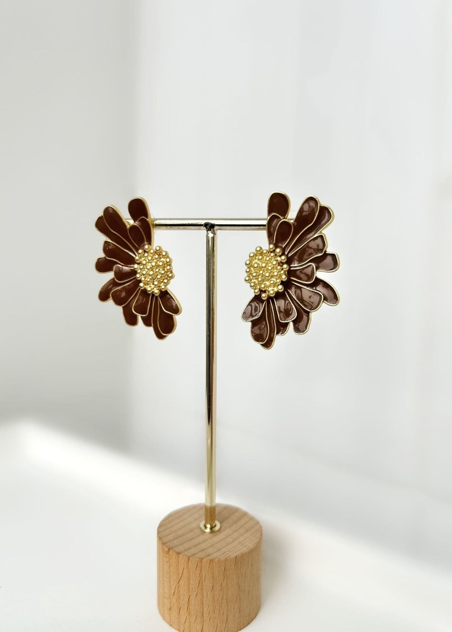 Pendientes flor