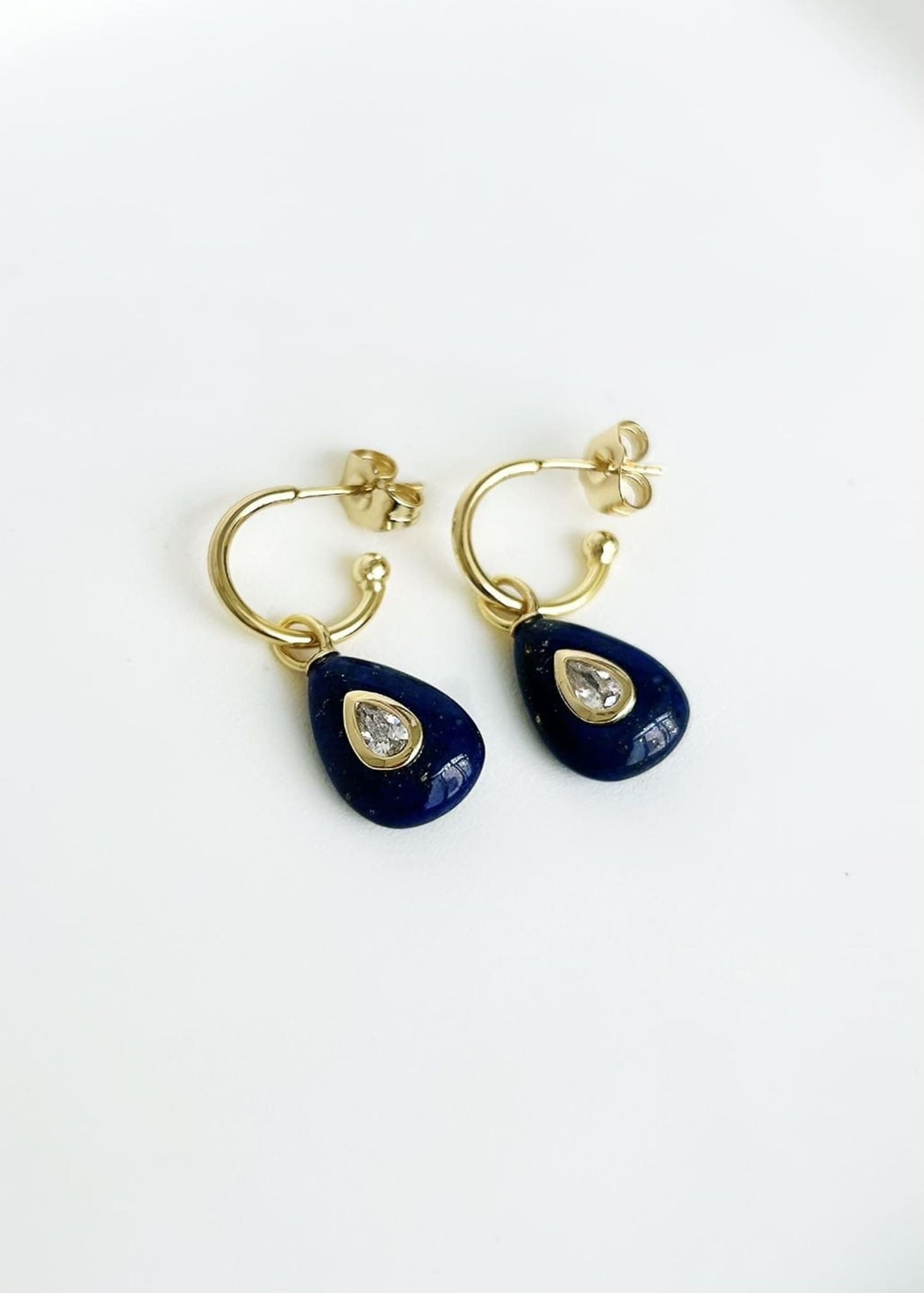 Aros colgante gota