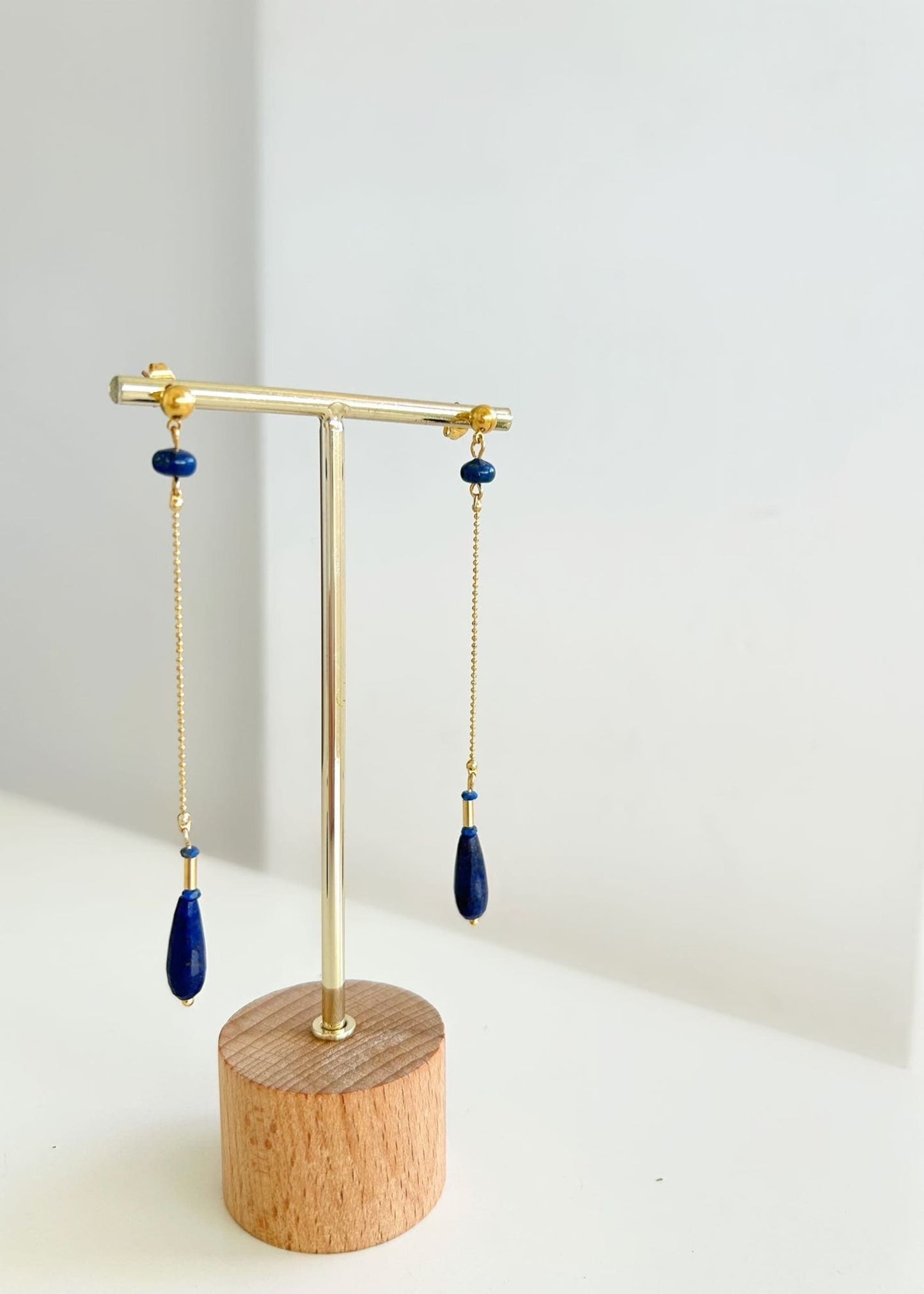 Pendientes lapislázuli