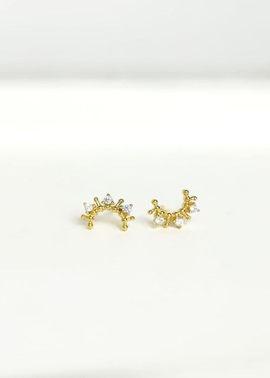 Pendientes media luna