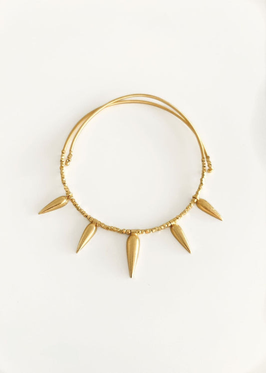 Choker dorado