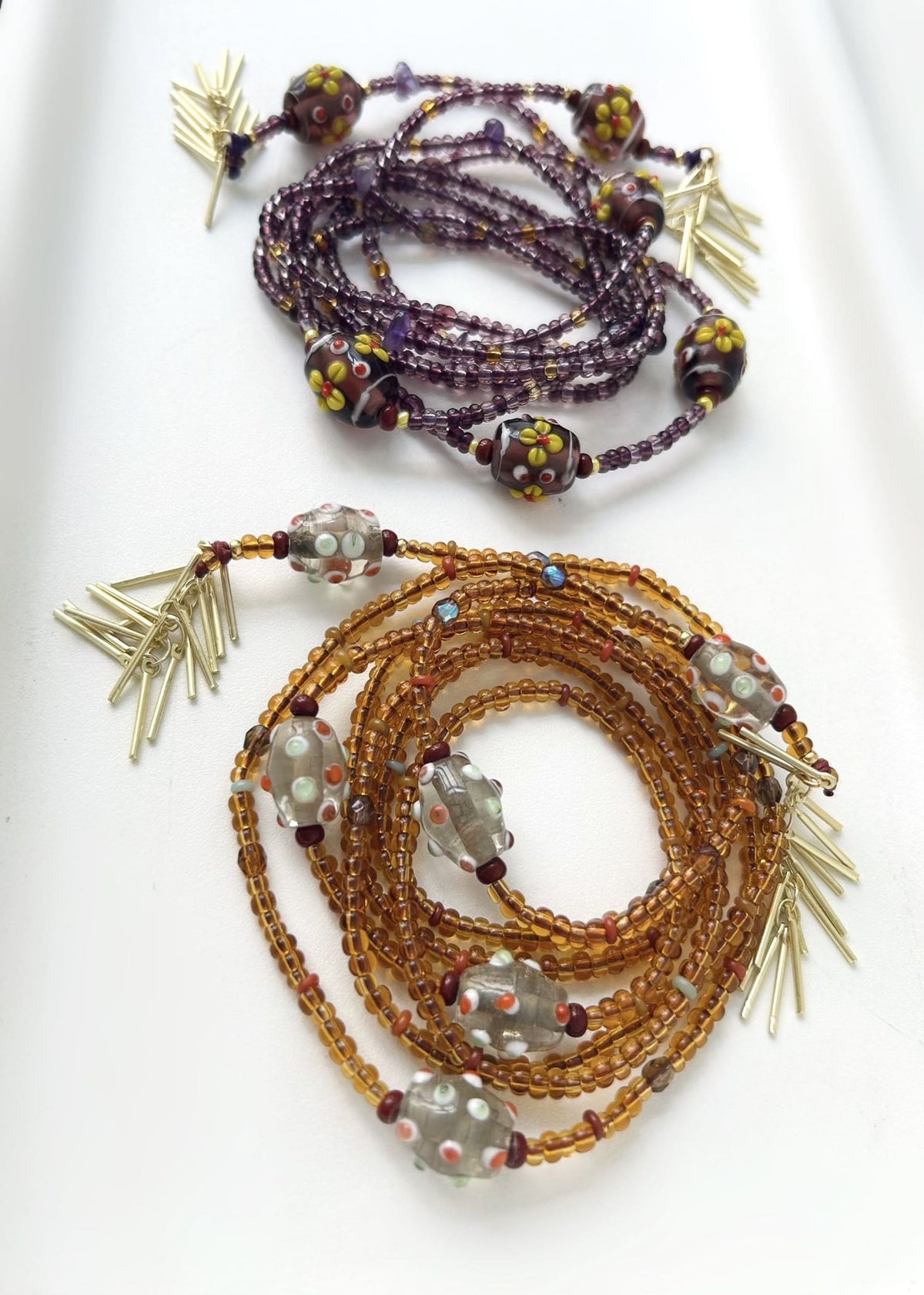 Collar cristal extra largo