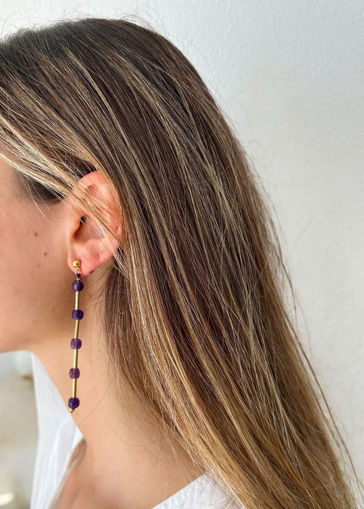 Pendientes amatistas