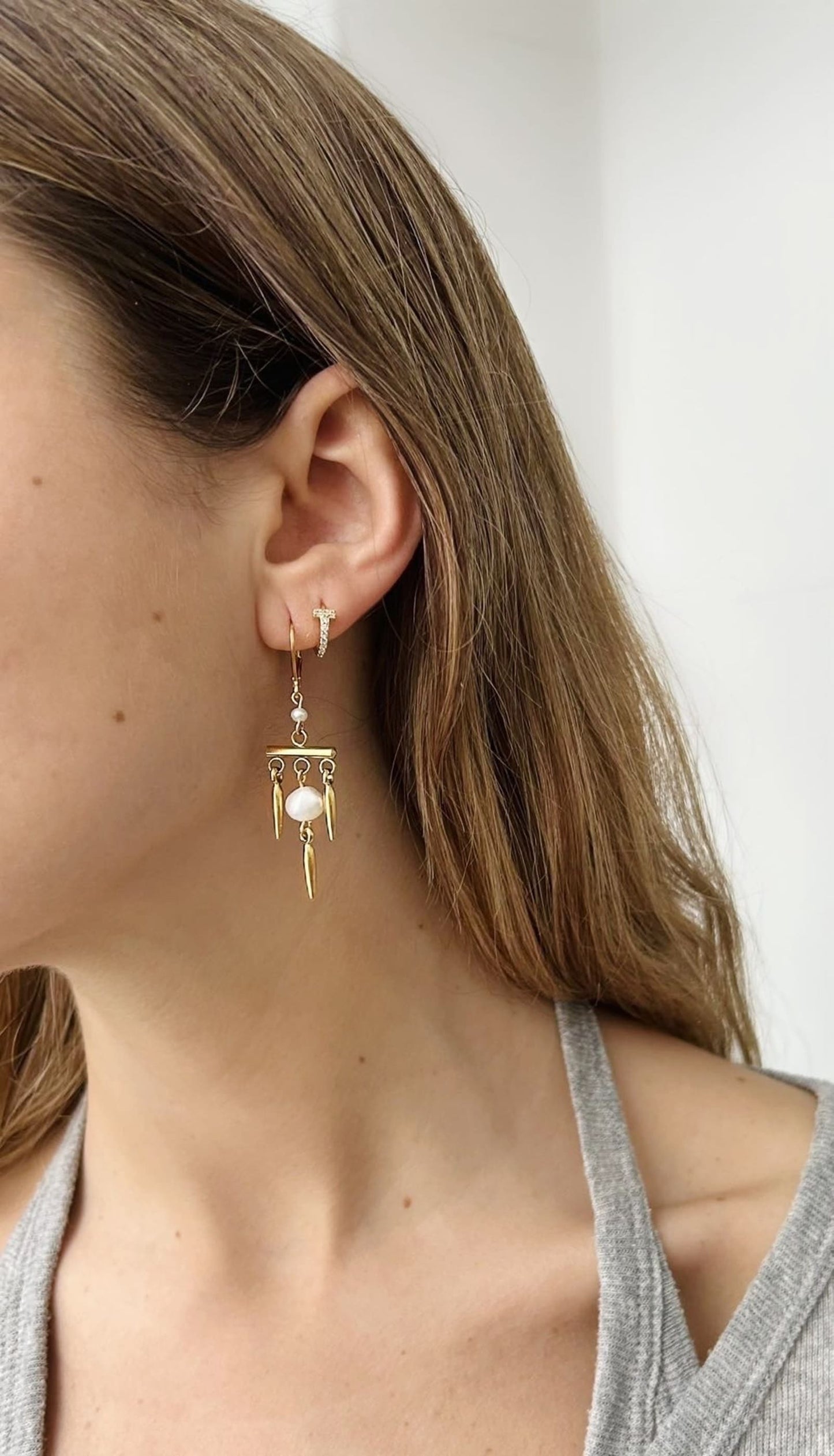 Pendientes Perlas