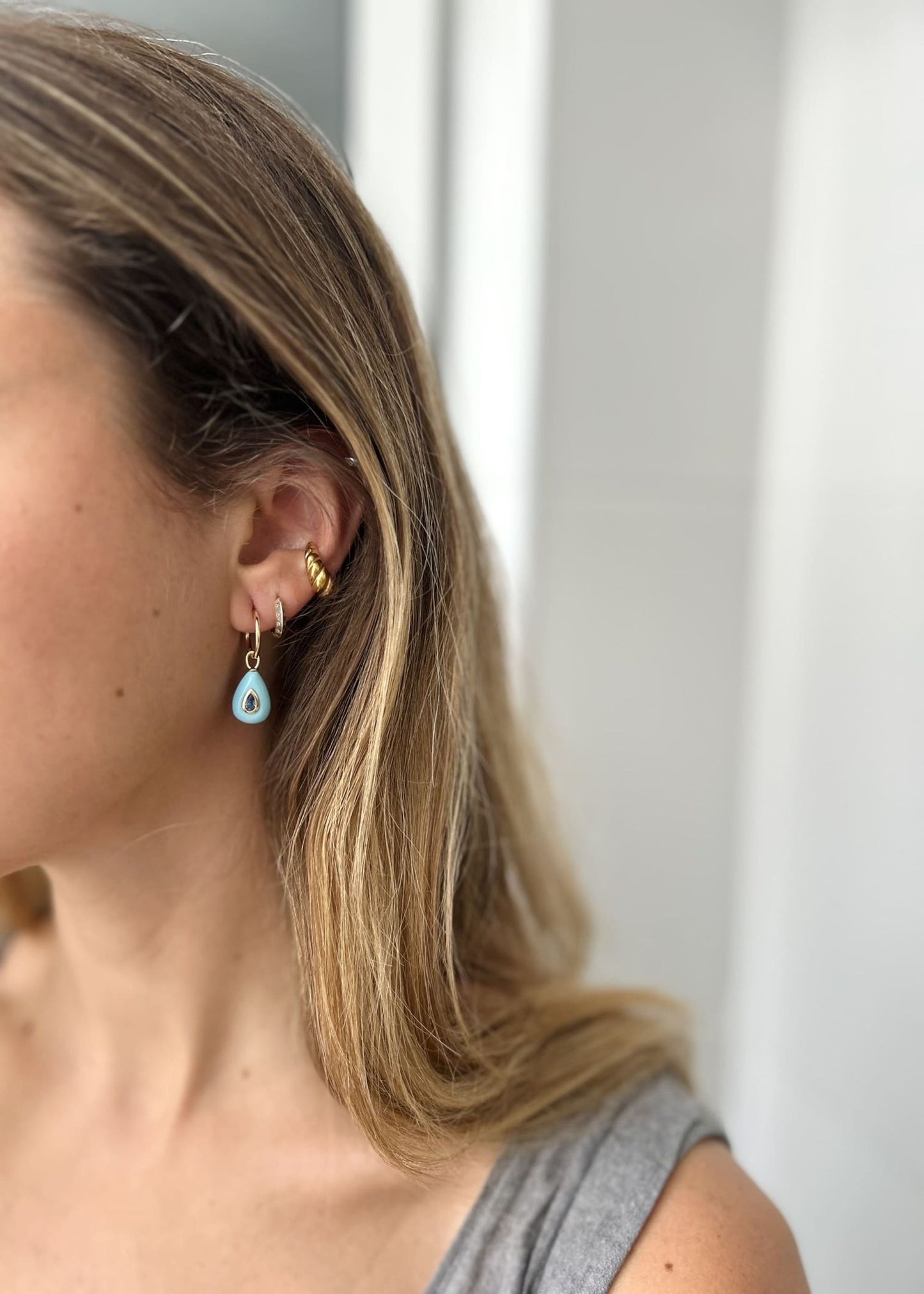 Ear cuff croissant