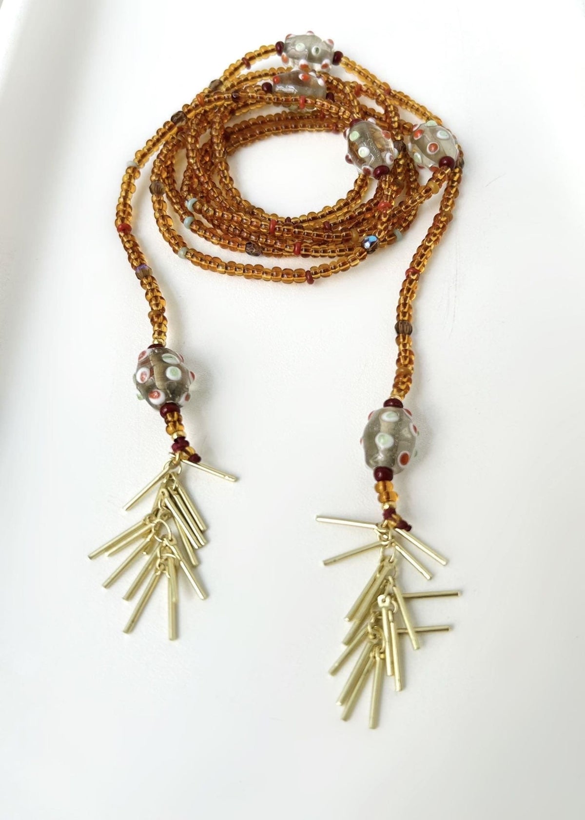 Collar cristal extra largo
