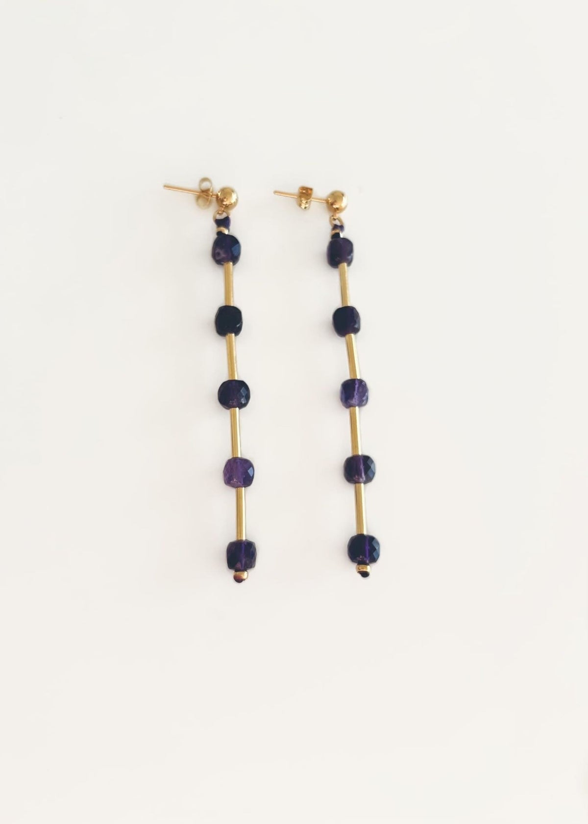 Pendientes amatistas