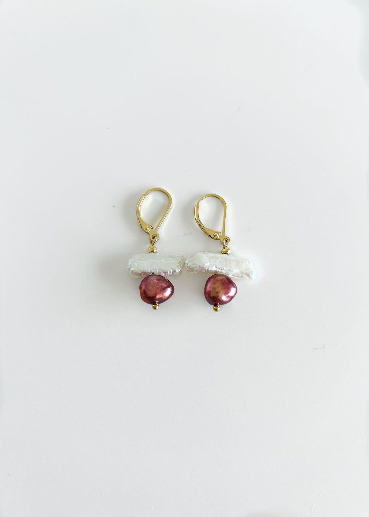 Pendientes perlas